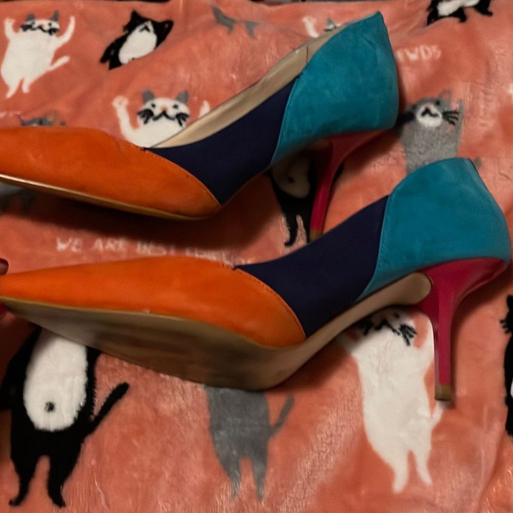 Zara Colorful Heels/ Size 38